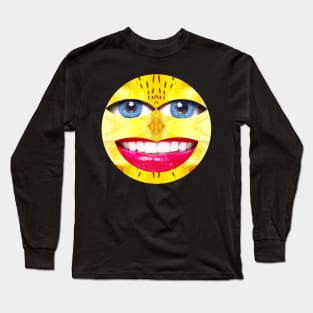 Smiley Face Have a Nice Day Happy Promote Happiness Joy Long Sleeve T-Shirt